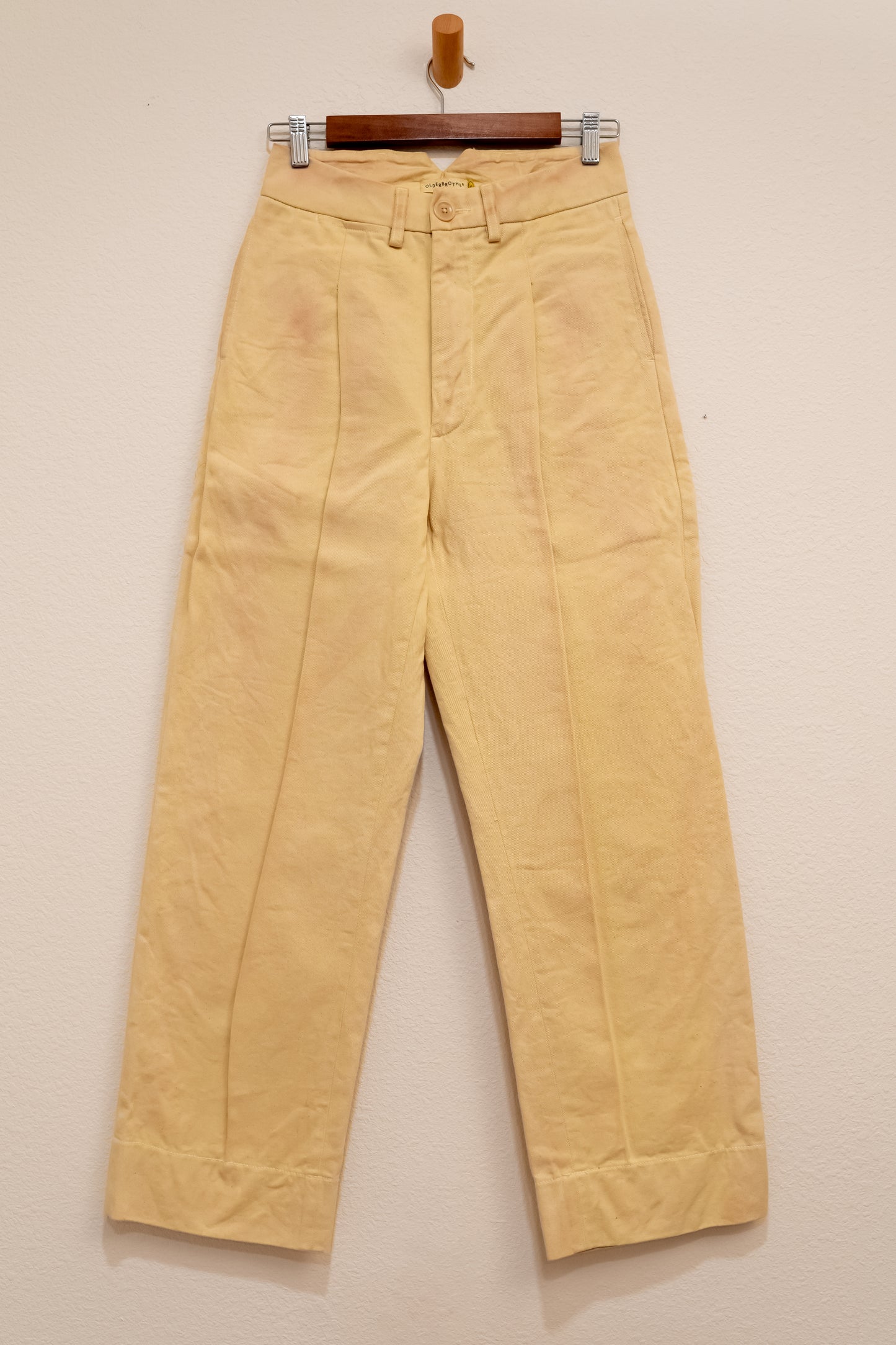 Olderbrother Big Pleats Denim (Home Dyed)