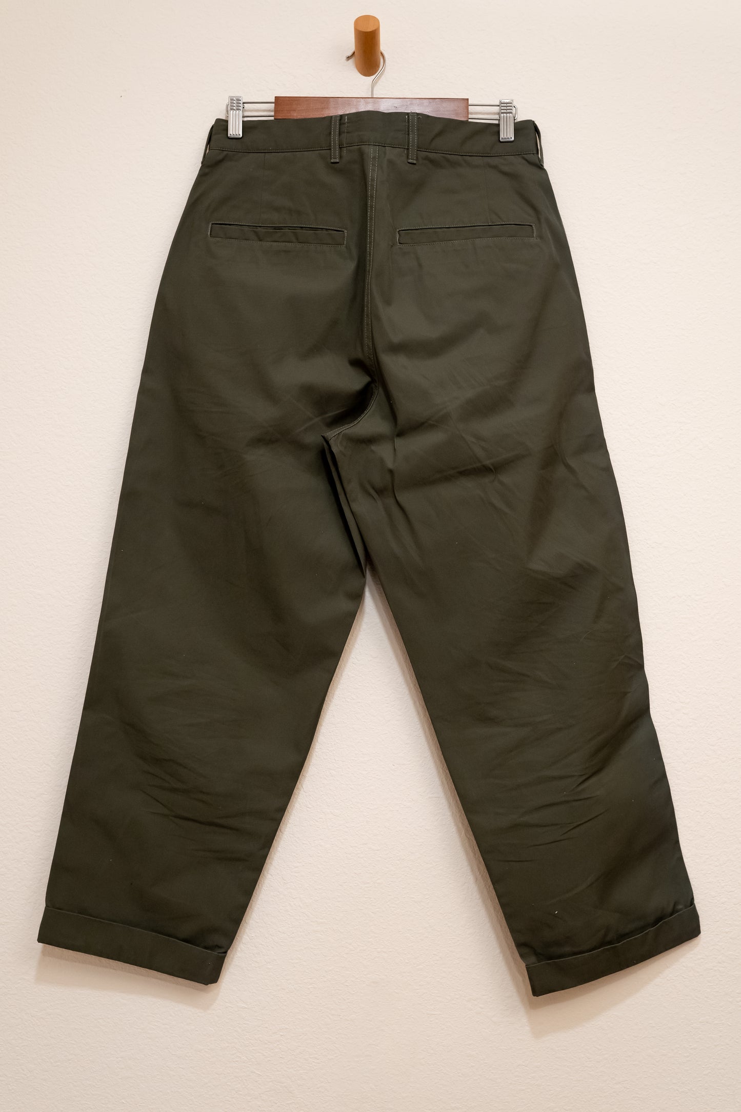 Garbstore Manager Pleat Pant Olive