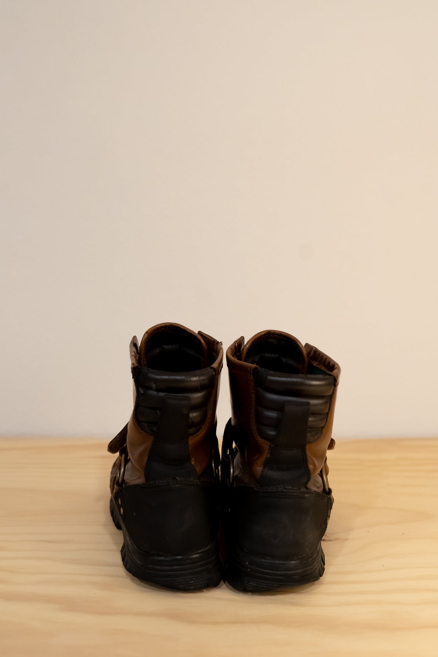 Vintage Polo Ralph Lauren Leather Sport Boots