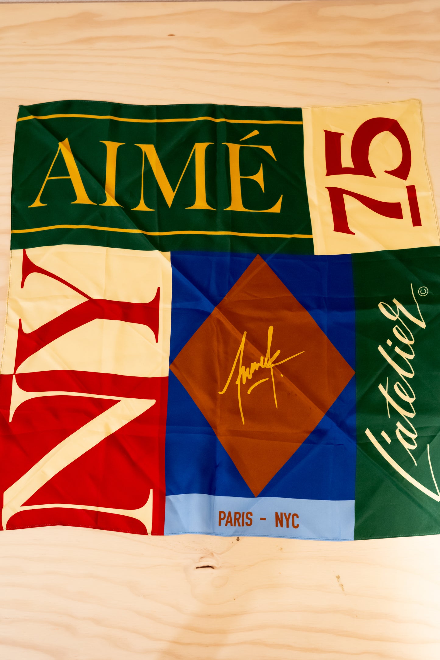 Aime Leon Dore Pellegrino Silk Bandana