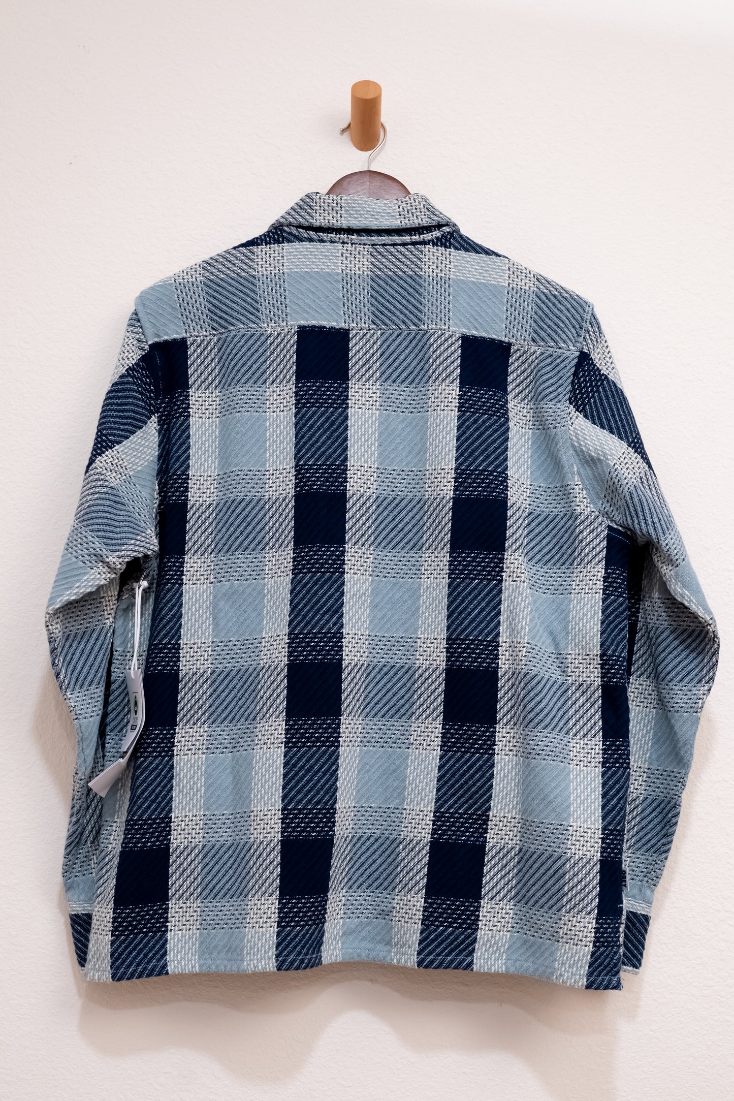 Obey Bruce Woven Shirt Blue