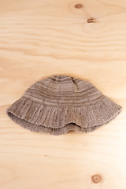 Satta Beige Touching Bass Edition Cotton Bucket Hat