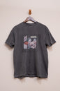 Vintage 2004 MF Doom MM.. Food Album T-shirt Faded Charcoal