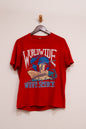 Vintage World Wide Wave Search T-Shirt Red