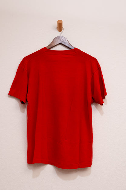 Vintage World Wide Wave Search T-Shirt Red