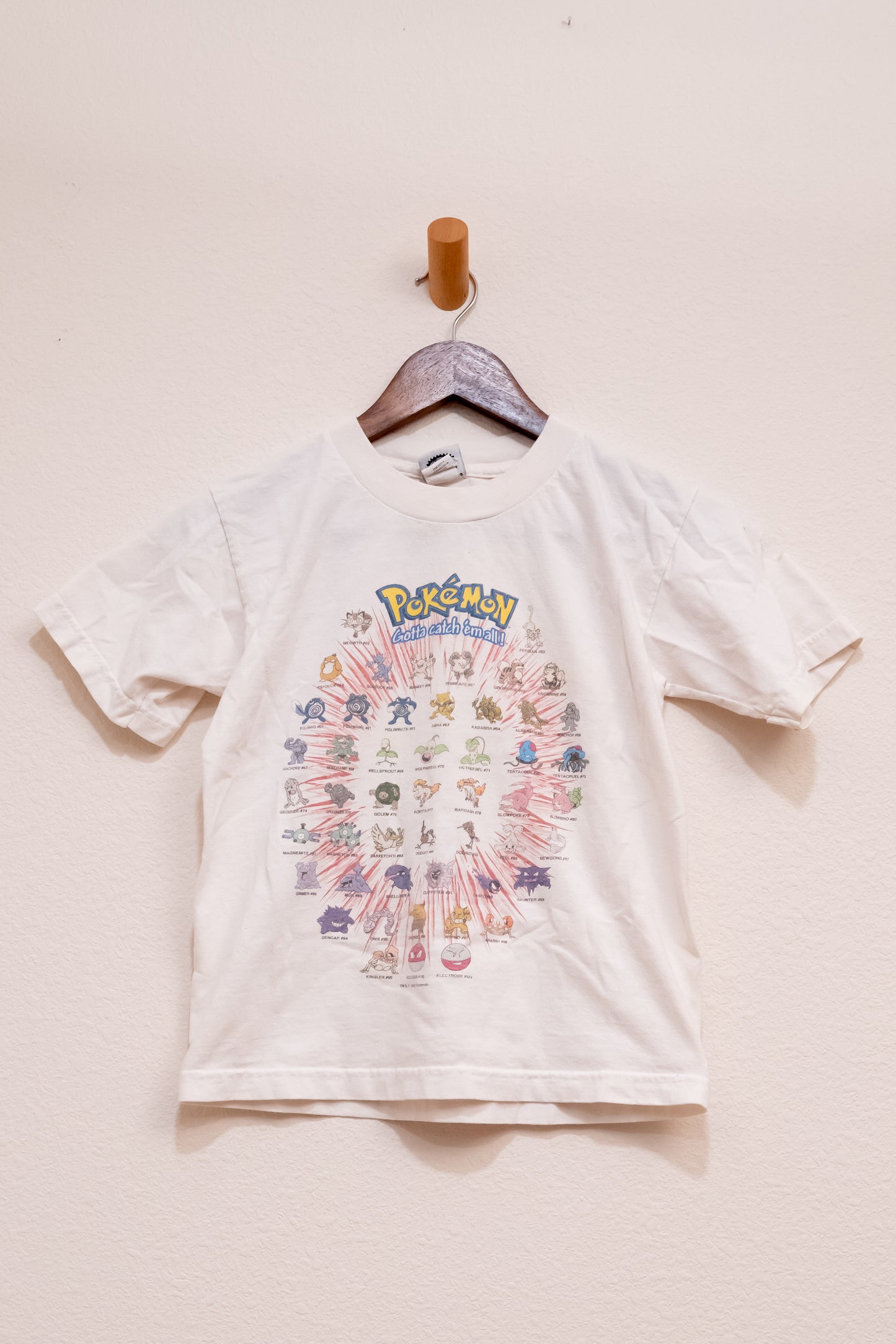 Vintage 1999 Pokemon Gotta Catch Em All Kids T-Shirt