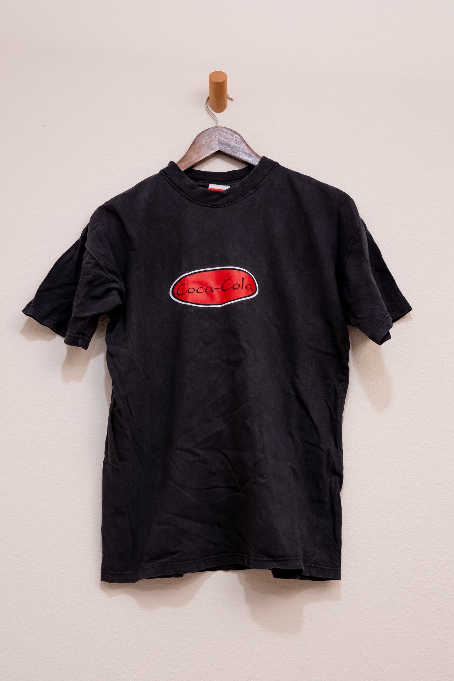 Vintage 90s Coca Cola Polar Bears T-Shirt Black